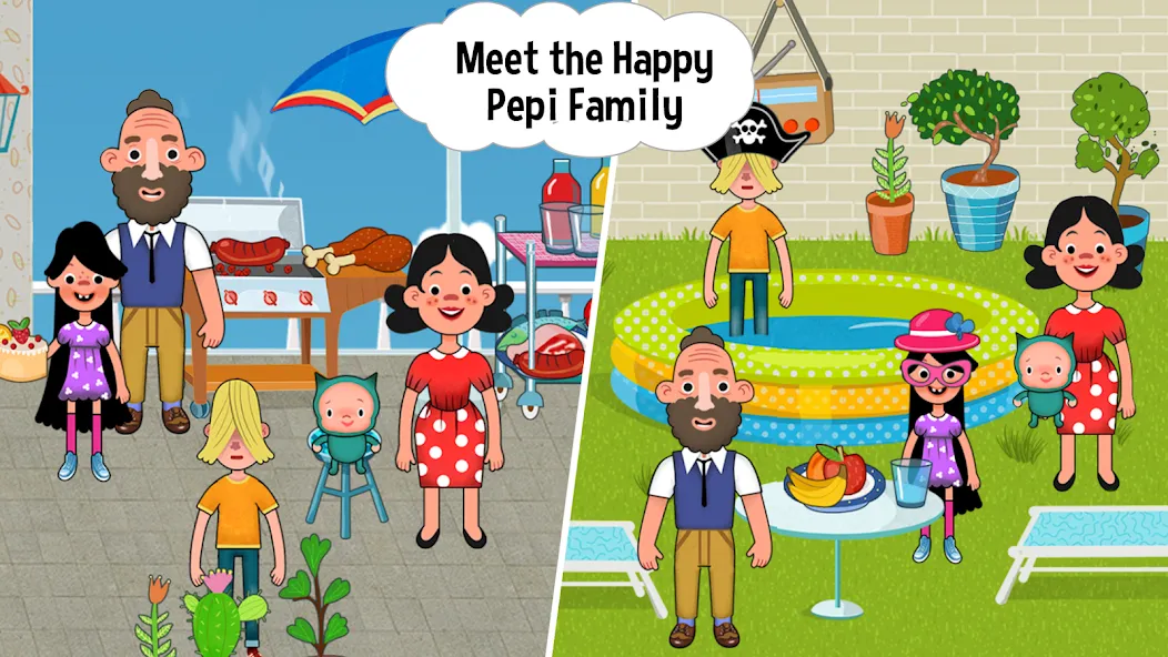 Взлом Pepi House: Happy Family (Пепи Хаус)  [МОД Много денег] — стабильная версия apk на Андроид screen 5