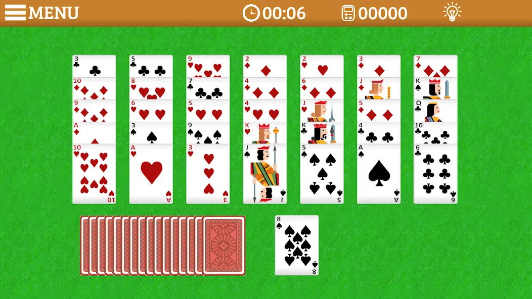 Скачать взломанную Golf Solitaire Multi CardsGame (Гольф Солитер Мульти КардсГейм)  [МОД Много монет] — последняя версия apk на Андроид screen 2