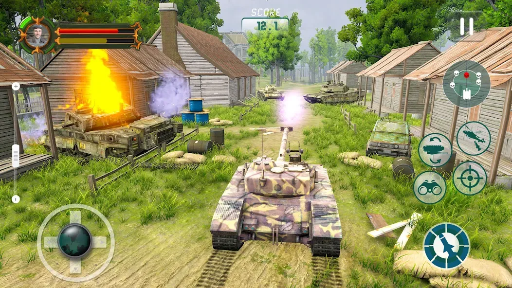 Скачать взлом Army Tank Games Offline 3d  [МОД Много монет] — последняя версия apk на Андроид screen 4