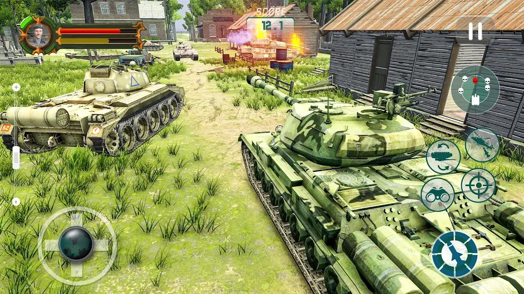 Скачать взлом Army Tank Games Offline 3d  [МОД Много монет] — последняя версия apk на Андроид screen 5