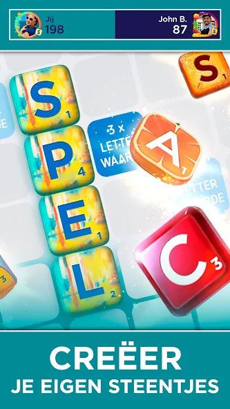 Взлом Scrabble® GO — Woordspel (Скрэббл ГО)  [МОД Много денег] — стабильная версия apk на Андроид screen 4