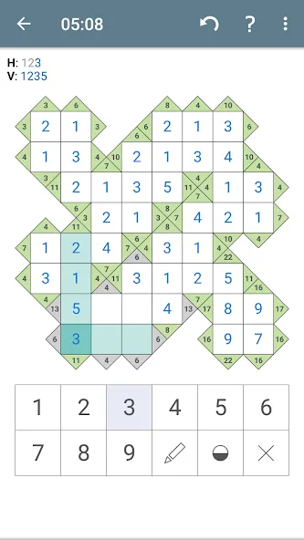 Скачать взлом Kakuro (Cross Sums)  [МОД Много монет] — стабильная версия apk на Андроид screen 5