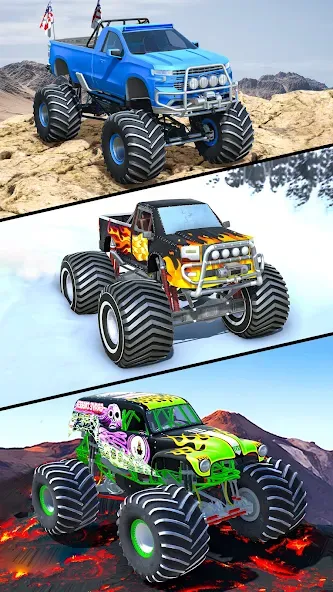 Взлом Rock Crawling: Racing Games 3D (Роккраулинг)  [МОД Mega Pack] — стабильная версия apk на Андроид screen 3