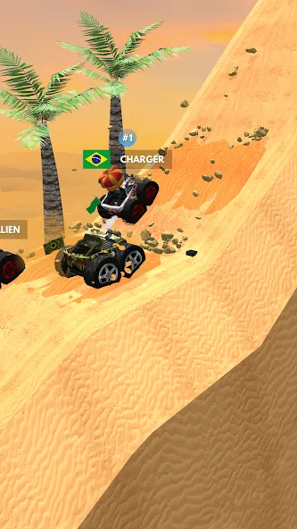 Взлом Rock Crawling: Racing Games 3D (Роккраулинг)  [МОД Mega Pack] — стабильная версия apk на Андроид screen 5