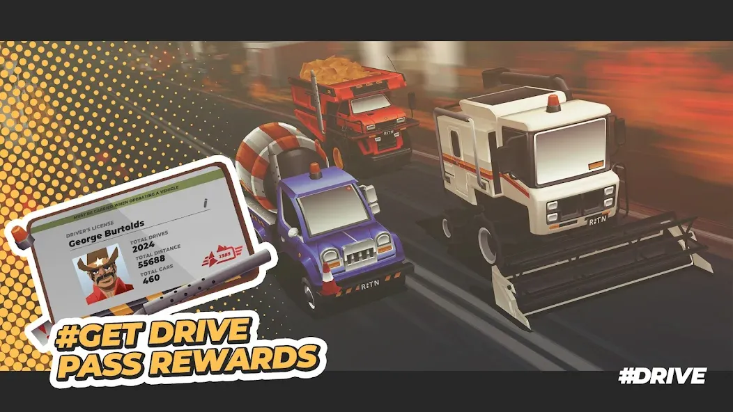 Взломанная #DRIVE  [МОД Меню] — последняя версия apk на Андроид screen 1