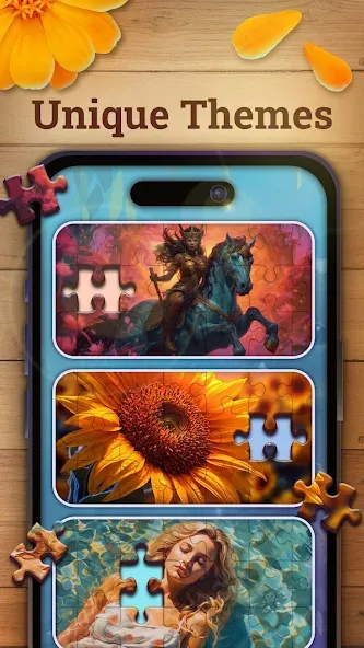 Скачать взломанную Jigsaw puzzles 2: Puzzle game  [МОД Mega Pack] — стабильная версия apk на Андроид screen 4