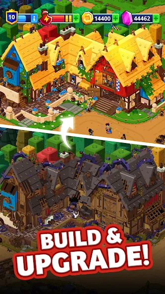 Скачать взлом Medieval Merge: Epic Adventure (Мидивэл Мерж)  [МОД Mega Pack] — последняя версия apk на Андроид screen 3