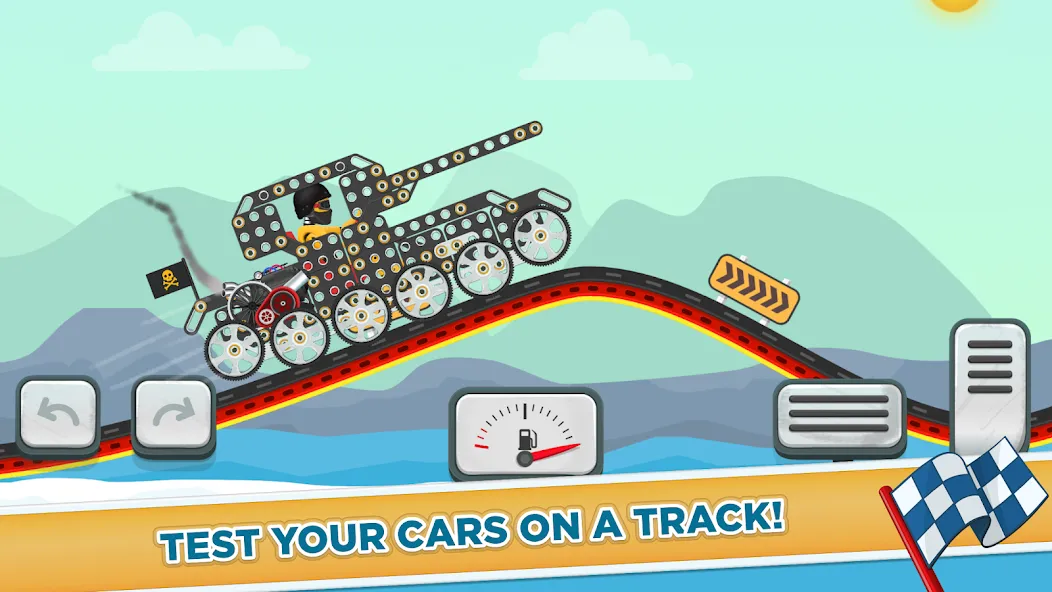 Взломанная Car Builder & Racing for Kids  [МОД Menu] — полная версия apk на Андроид screen 3