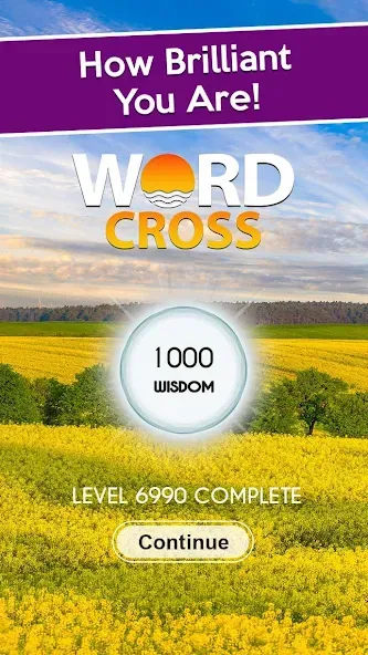 Скачать взлом Word Cross: Crossy Word Search (Уорд Кросс)  [МОД Unlimited Money] — стабильная версия apk на Андроид screen 1