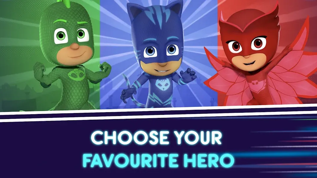 Скачать взломанную PJ Masks™: Moonlight Heroes  [МОД Много денег] — последняя версия apk на Андроид screen 3