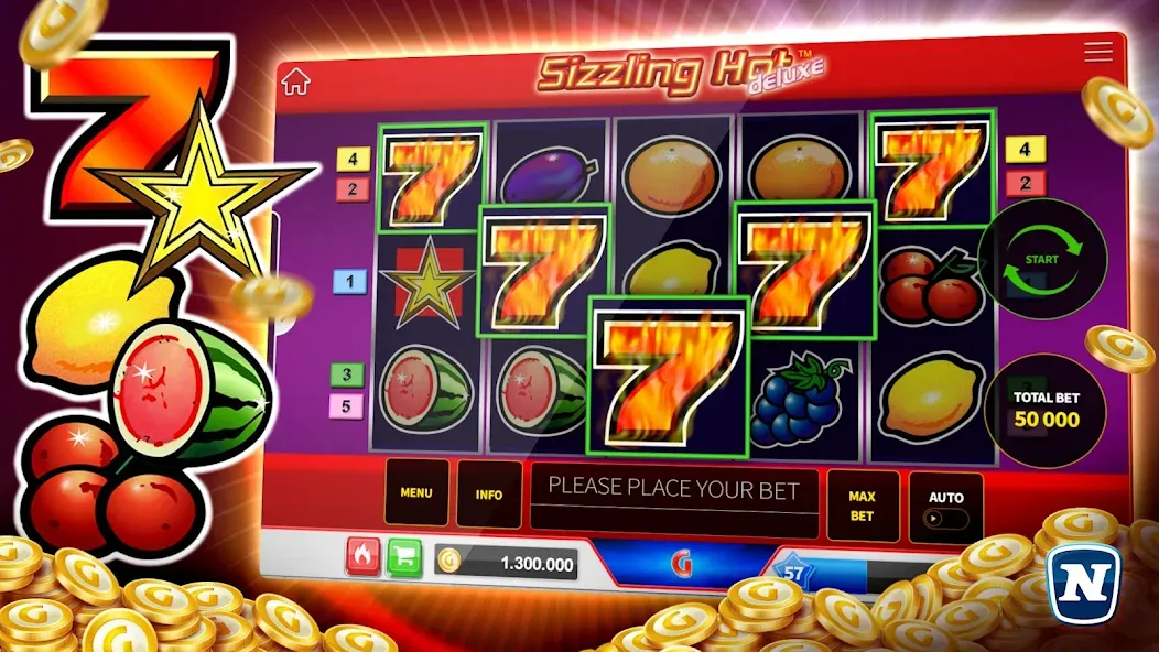 Скачать взломанную Gaminator Online Casino Slots  [МОД Все открыто] — стабильная версия apk на Андроид screen 2