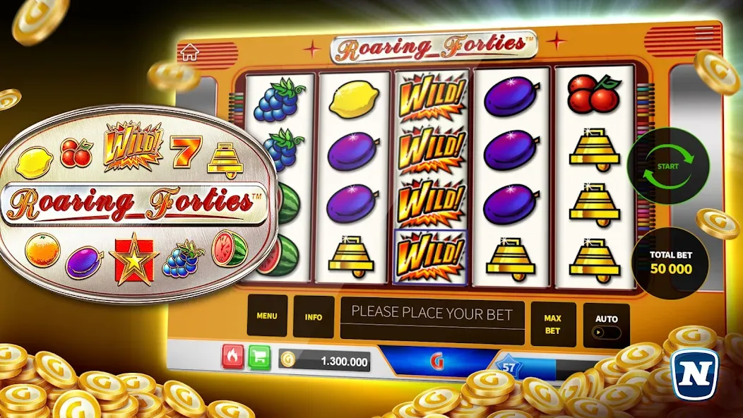 Скачать взломанную Gaminator Online Casino Slots  [МОД Все открыто] — стабильная версия apk на Андроид screen 5