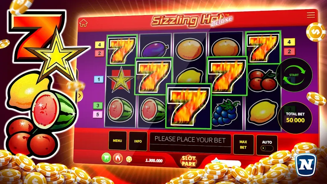 Скачать взломанную Slotpark — Online Casino Games  [МОД Menu] — полная версия apk на Андроид screen 2