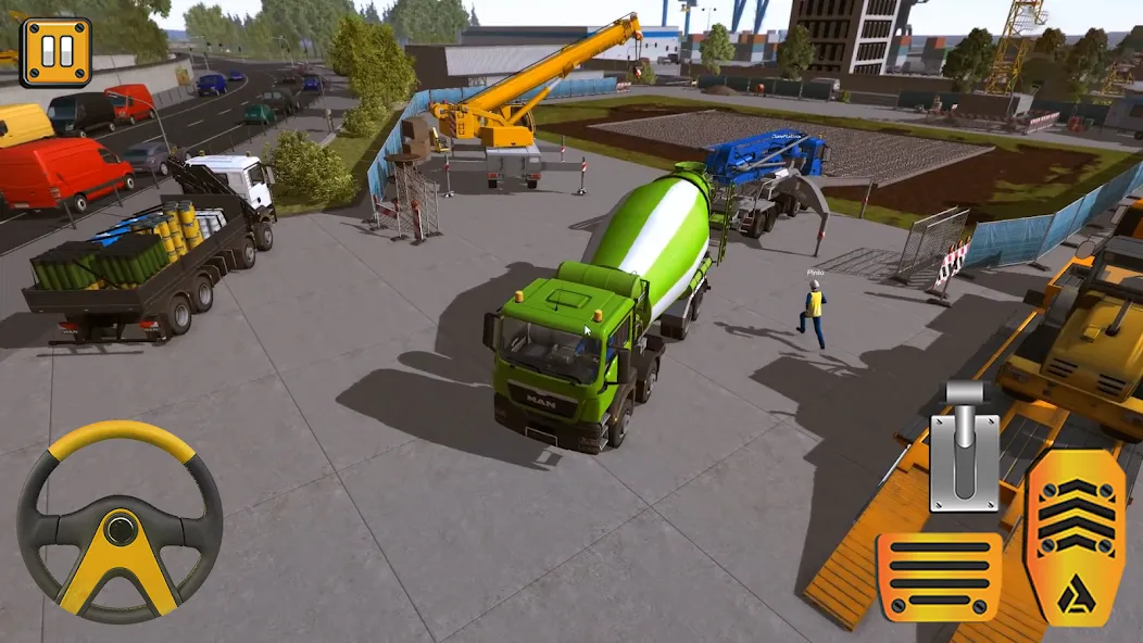 Скачать взломанную Construction City Simulator (Конструкция Сити Симулятор)  [МОД Много денег] — последняя версия apk на Андроид screen 4