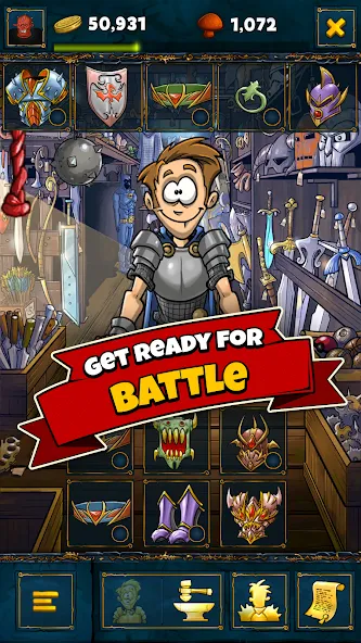 Скачать взломанную Shakes & Fidget — The RPG (Шэйкс)  [МОД Unlocked] — стабильная версия apk на Андроид screen 3