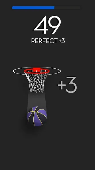 Скачать взлом Dunk Stroke-3D Basketball (Дунк Строк)  [МОД Mega Pack] — последняя версия apk на Андроид screen 2