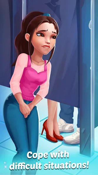 Взлом Family Town: Match-3 Makeover (Фэмили Таун)  [МОД Много монет] — полная версия apk на Андроид screen 3