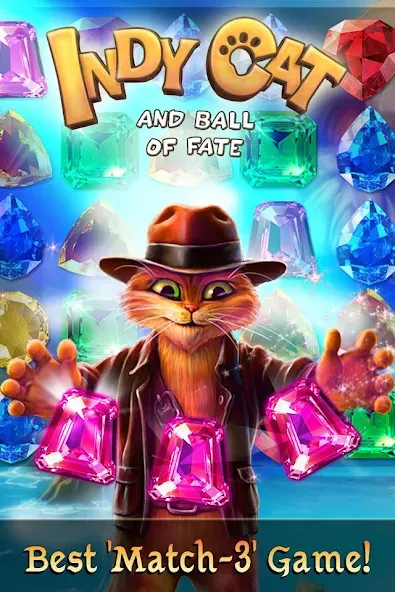 Скачать взломанную Indy Cat for VK  [МОД Бесконечные деньги] — полная версия apk на Андроид screen 1