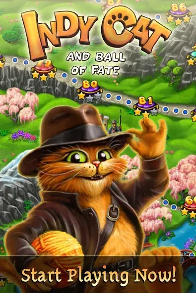 Скачать взломанную Indy Cat for VK  [МОД Бесконечные деньги] — полная версия apk на Андроид screen 5