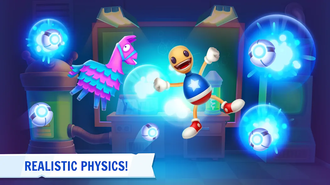 Взломанная Kick the Buddy: Forever (Кик зе Бадди)  [МОД Unlocked] — полная версия apk на Андроид screen 4