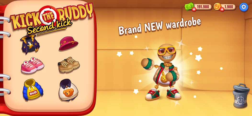 Взломанная Kick the Buddy: Second Kick (Кик зе Бадди)  [МОД Все открыто] — полная версия apk на Андроид screen 3