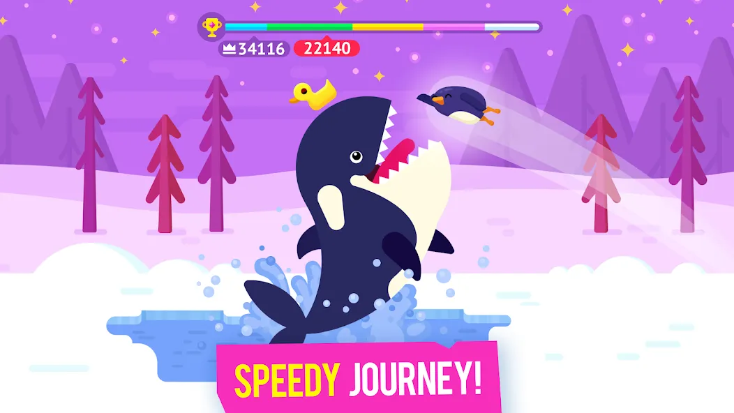 Скачать взлом Bouncemasters: Penguin Games (Баунсмастерс)  [МОД Много монет] — полная версия apk на Андроид screen 5