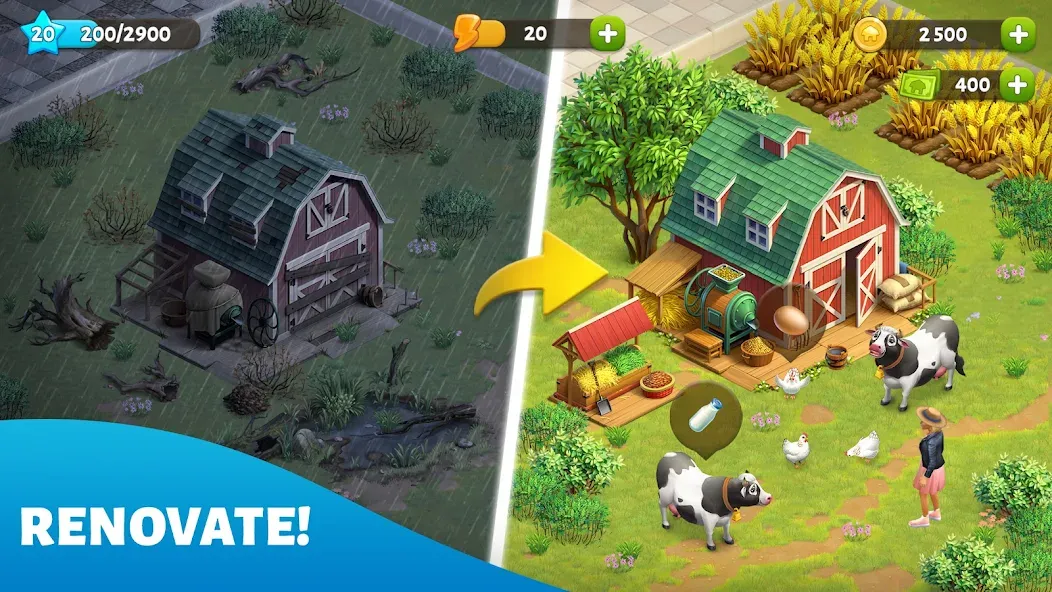 Скачать взлом Spring Valley: Farm Game (принг Вэлли)  [МОД Menu] — последняя версия apk на Андроид screen 2