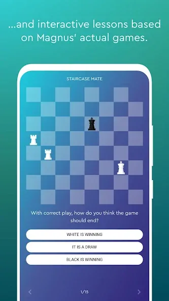 Скачать взлом Magnus Trainer — Train Chess (Магнус Трейнер)  [МОД Unlocked] — полная версия apk на Андроид screen 4