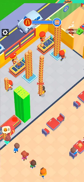 Взломанная My Burger Shop: Burger Games (Май Бургер Шоп Игры)  [МОД Бесконечные деньги] — последняя версия apk на Андроид screen 3