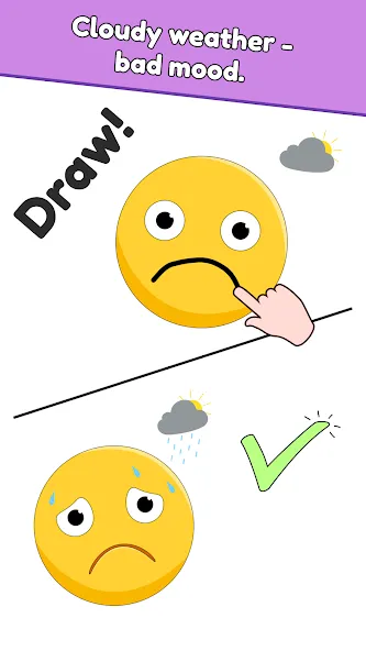 Взломанная DOP: Draw One Part (ДОП)  [МОД Много монет] — полная версия apk на Андроид screen 2