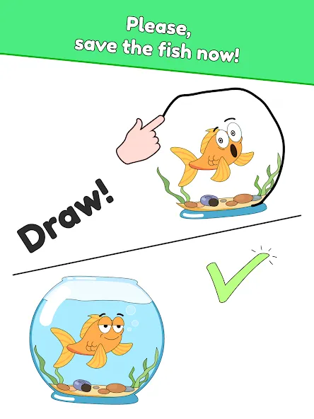 Взломанная DOP: Draw One Part (ДОП)  [МОД Много монет] — полная версия apk на Андроид screen 5