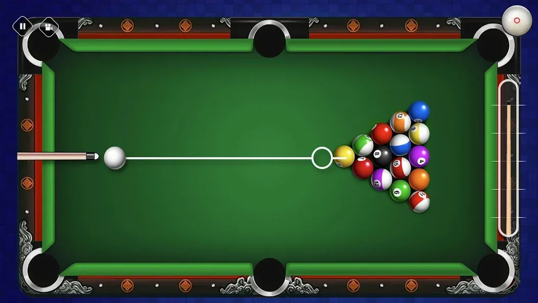 Скачать взломанную Billiards 8 Ball Pool Offline  [МОД Меню] — стабильная версия apk на Андроид screen 2