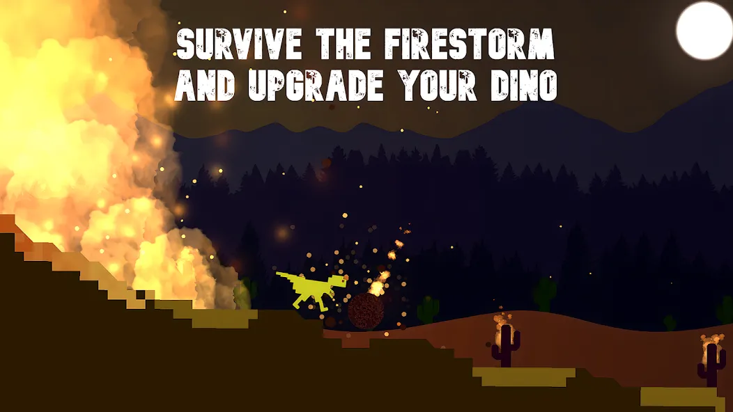 Взлом Dino Run Survival (Дино Ран Сурвайвал)  [МОД Много монет] — стабильная версия apk на Андроид screen 1