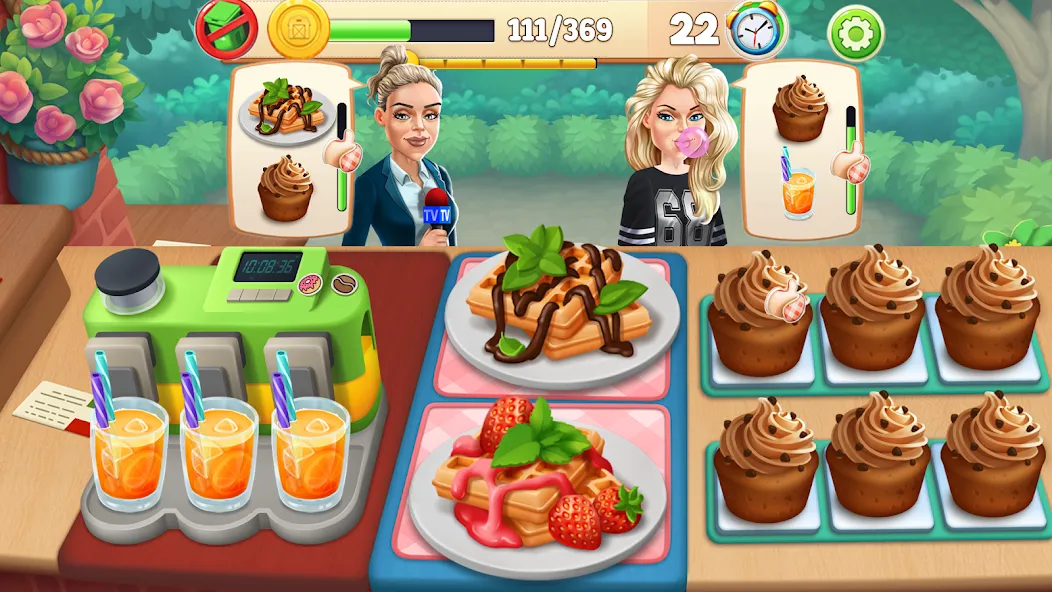 Взлом Cooking Market-Restaurant Game  [МОД Unlocked] — полная версия apk на Андроид screen 4