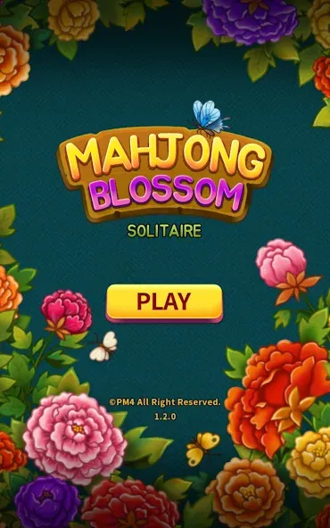 Скачать взлом Mahjong Blossom Solitaire  [МОД Menu] — последняя версия apk на Андроид screen 1