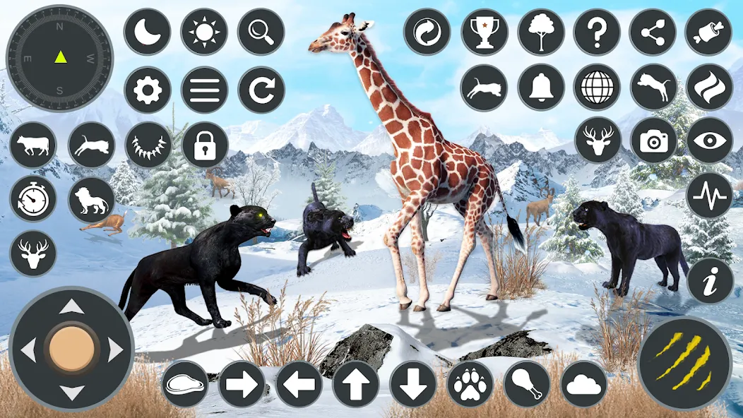 Скачать взломанную Wild Black Panther Games  [МОД Unlocked] — последняя версия apk на Андроид screen 4