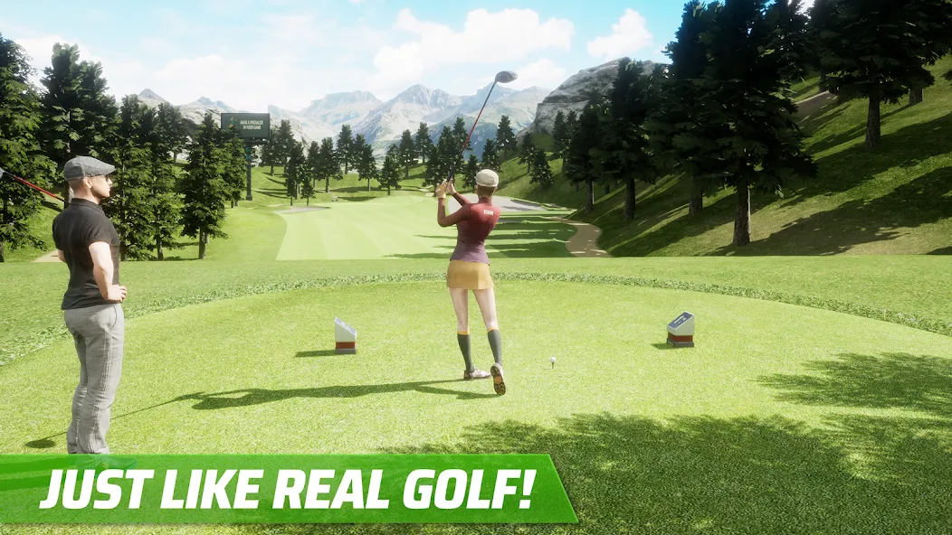 Скачать взлом Golf King — World Tour  [МОД Все открыто] — стабильная версия apk на Андроид screen 1