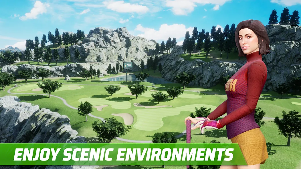 Скачать взлом Golf King — World Tour  [МОД Все открыто] — стабильная версия apk на Андроид screen 3