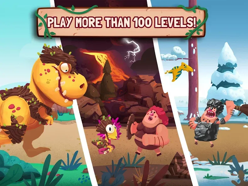 Взлом Dino Bash: Dinosaur Battle (Дино Баш)  [МОД Меню] — последняя версия apk на Андроид screen 4