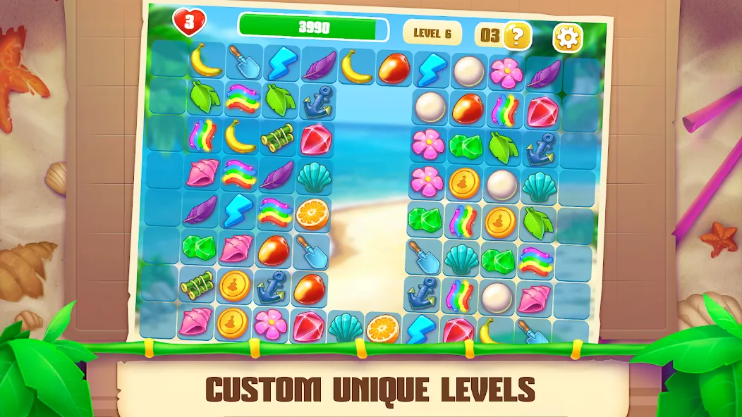 Скачать взломанную Onet Paradise: connect 2 tiles (Онет Парадайз)  [МОД Все открыто] — полная версия apk на Андроид screen 5