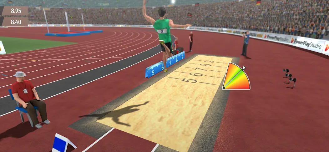 Скачать взломанную Athletics Mania: Track & Field (Атлетика Мания)  [МОД Меню] — стабильная версия apk на Андроид screen 2