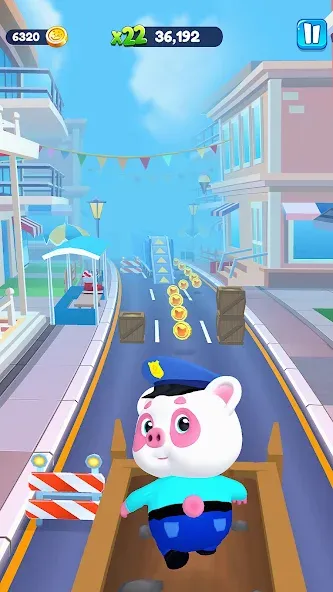 Взлом Piggy Panda Run: Fun Game  [МОД Unlocked] — стабильная версия apk на Андроид screen 4