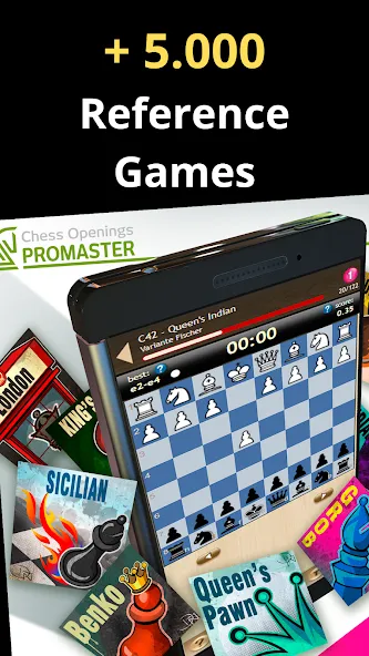 Скачать взлом Chess Openings Promaster  [МОД Menu] — полная версия apk на Андроид screen 5