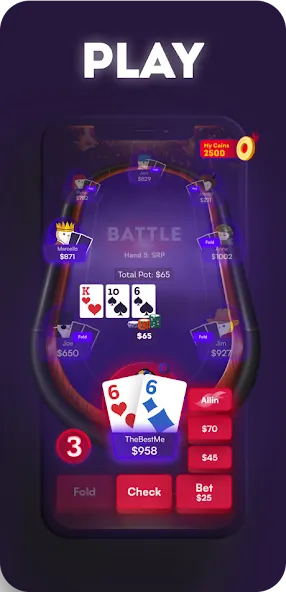 Скачать взломанную Prometheus: Battle Poker (Прометей)  [МОД Все открыто] — стабильная версия apk на Андроид screen 1