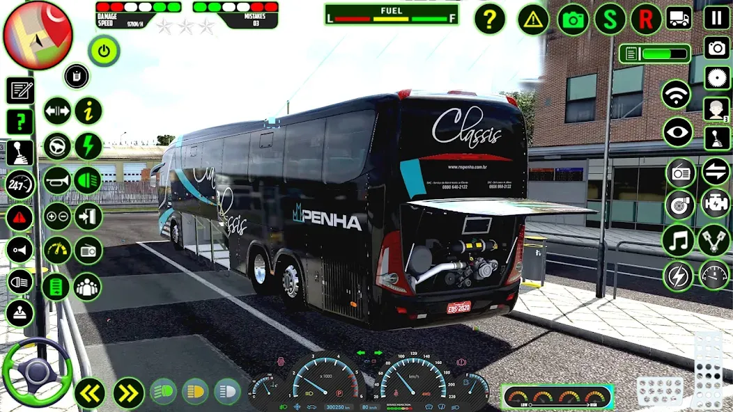 Скачать взломанную Euro Coach Bus Simulator 3D (Паблик Коуч Бас Драйвинг 3Д)  [МОД Много денег] — стабильная версия apk на Андроид screen 2