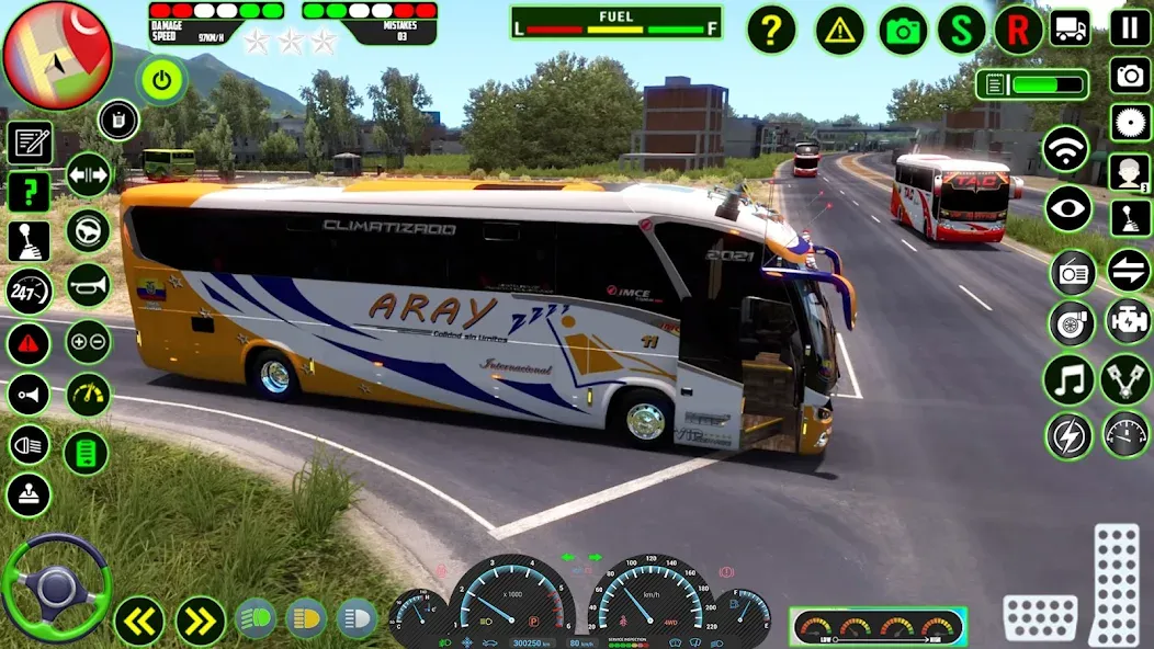 Скачать взломанную Euro Coach Bus Simulator 3D (Паблик Коуч Бас Драйвинг 3Д)  [МОД Много денег] — стабильная версия apk на Андроид screen 4