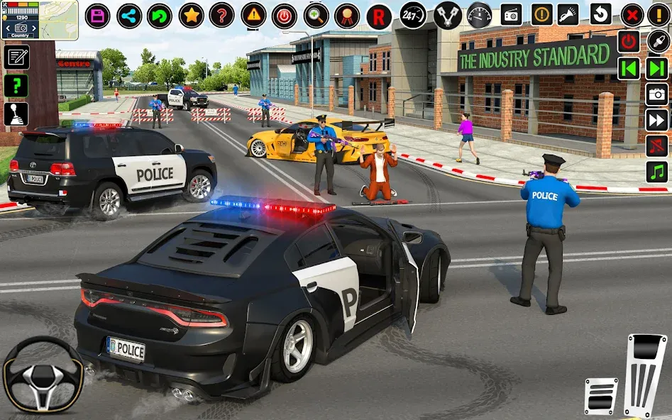 Взлом City Police Car Driving Games  [МОД Меню] — последняя версия apk на Андроид screen 5