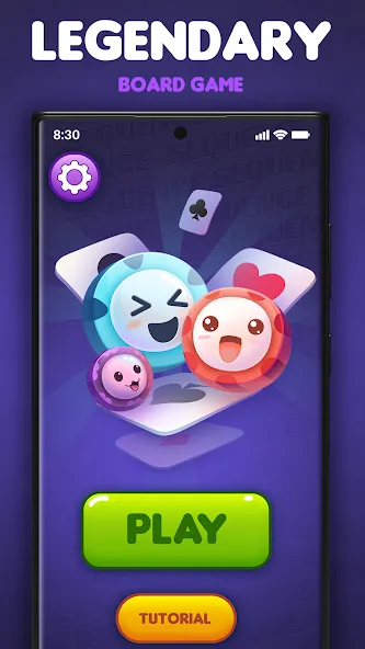 Скачать взлом One-Eyed Jack: Card game (Сиквенс)  [МОД Меню] — стабильная версия apk на Андроид screen 2