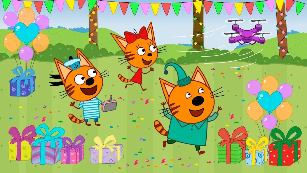 Скачать взлом Kid-E-Cats: Kids birthday  [МОД Много денег] — последняя версия apk на Андроид screen 3