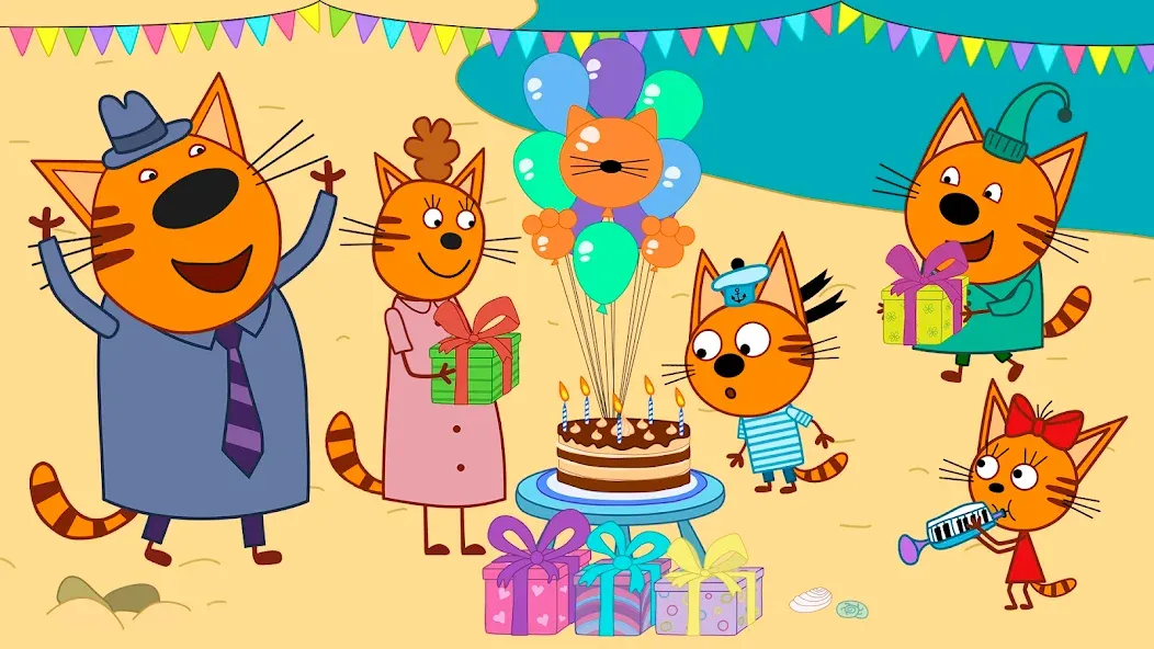 Скачать взлом Kid-E-Cats: Kids birthday  [МОД Много денег] — последняя версия apk на Андроид screen 5